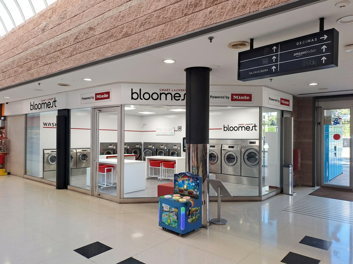 Propuesta de lavandería Bloomest Miele en el Centro Comercial A Barca